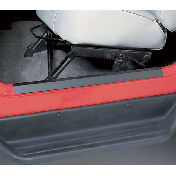 Door Entry Guard Set Black; 97-06 Jeep Wrangler TJ