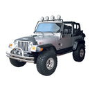 Full Frame Light Bar Black; 97-06 Jeep Wrangler TJ