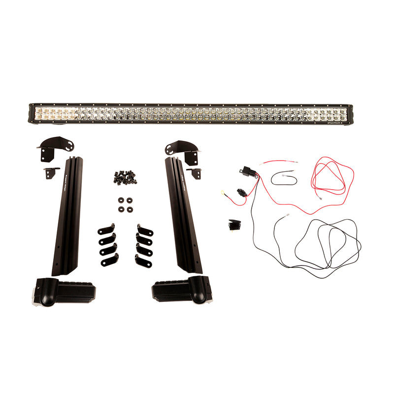 Elite Fast Track Light Bar Kit 50 Inch; 07-18 Jeep Wrangler JK