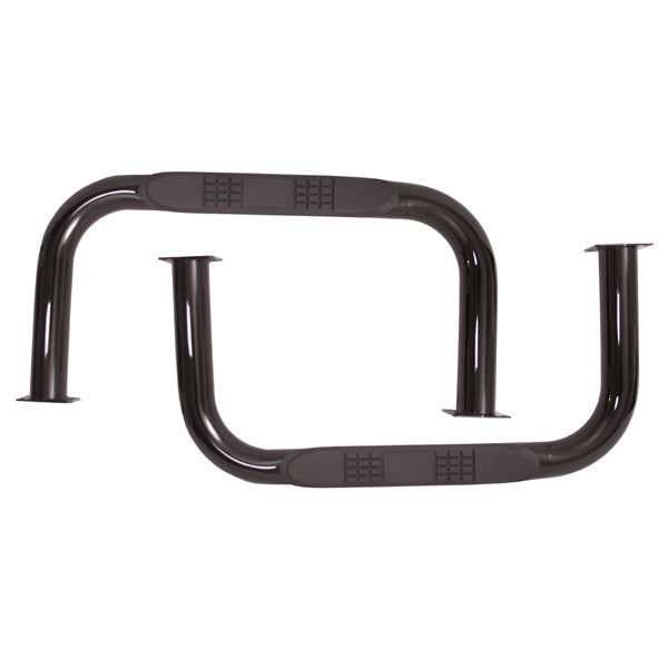 Nerf Bars Black; 55-75 Jeep CJ5