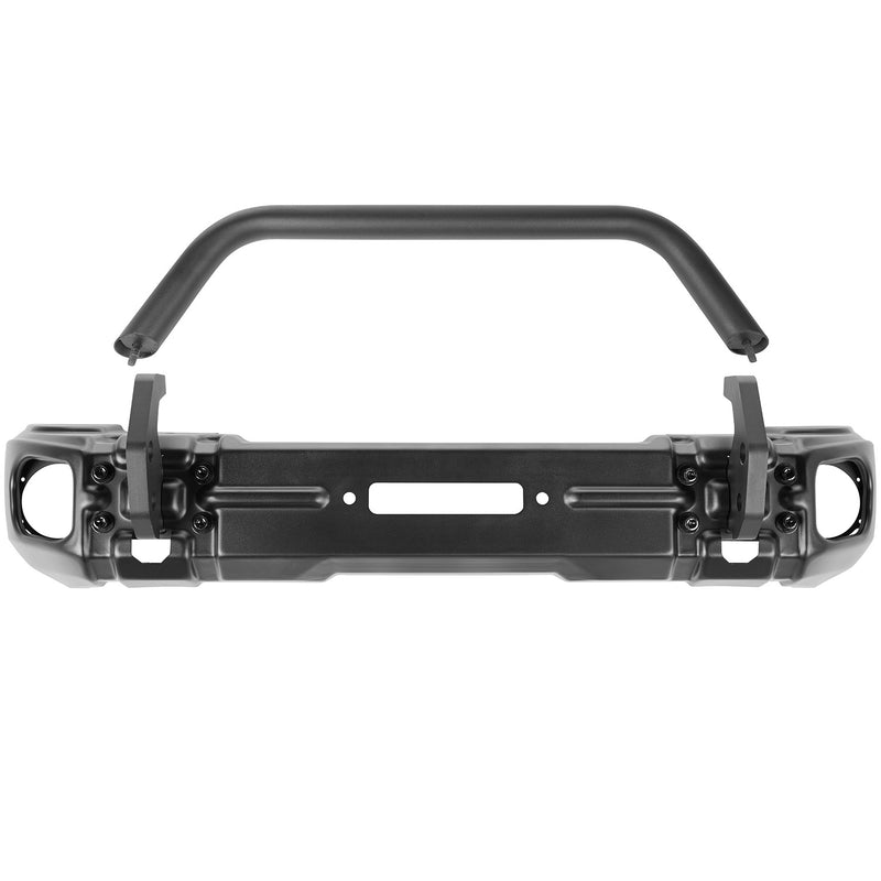 Arcus Front Bumper Set With Overrider; 07-18 Jeep Wrangler JK
