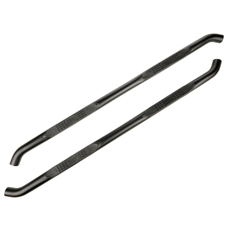 3-Inch Round Side Step Fine Textured Blk; 20-21 JT