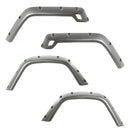 4-Piece Fender Flare Kit; 97-06 Jeep Wrangler TJ/LJ