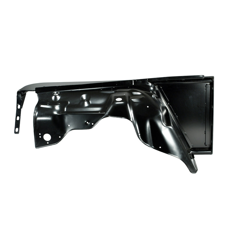 RRC Tubular Steel Flat Fender Left; 97-06 Jeep Wrangler TJ
