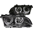 ANZO USA Projector Headlight Set w/Halo