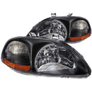 ANZO USA Crystal Headlight Set