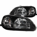 ANZO USA Crystal Headlight Set