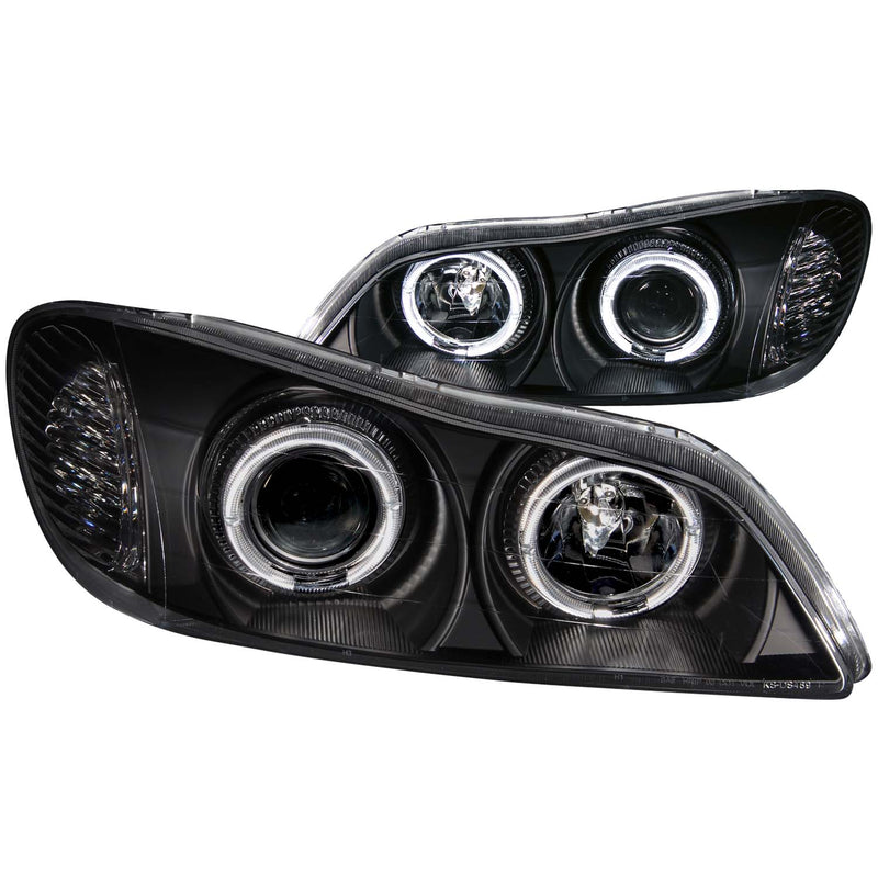 ANZO USA Projector Headlight Set w/Halo