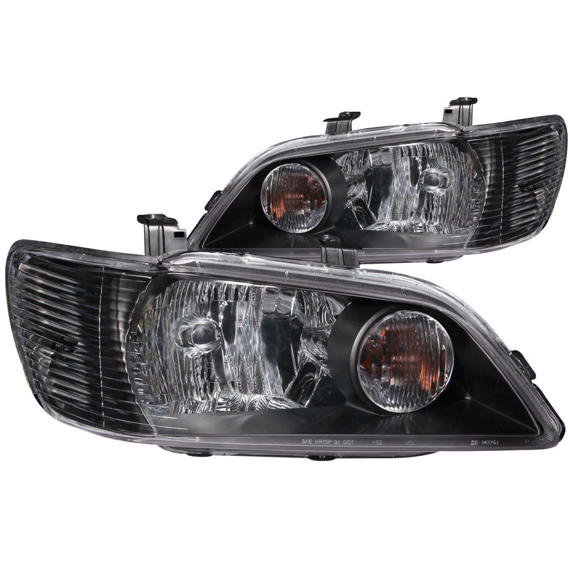 ANZO USA Crystal Headlight Set