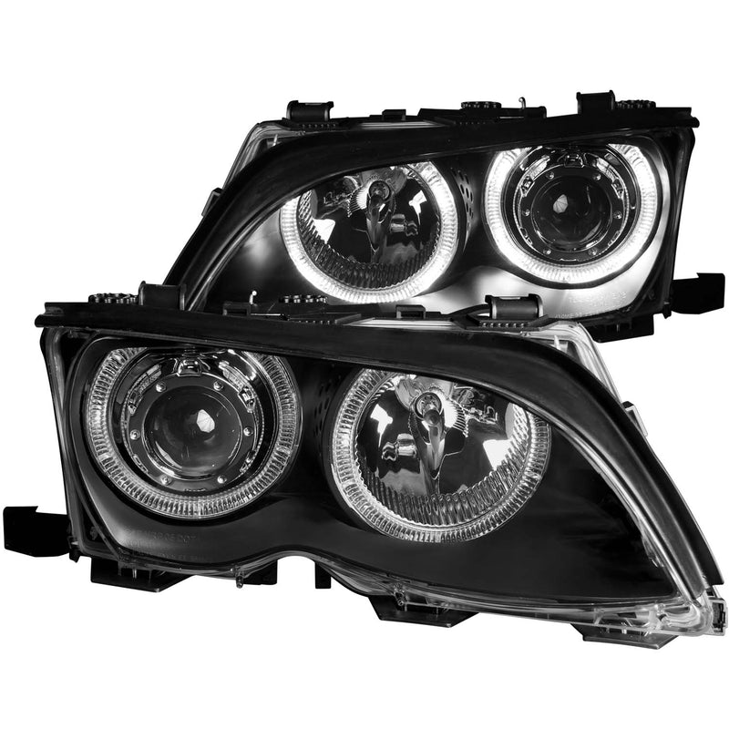 ANZO USA Projector Headlight Set w/Halo