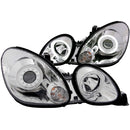ANZO USA Projector Headlight Set w/Halo