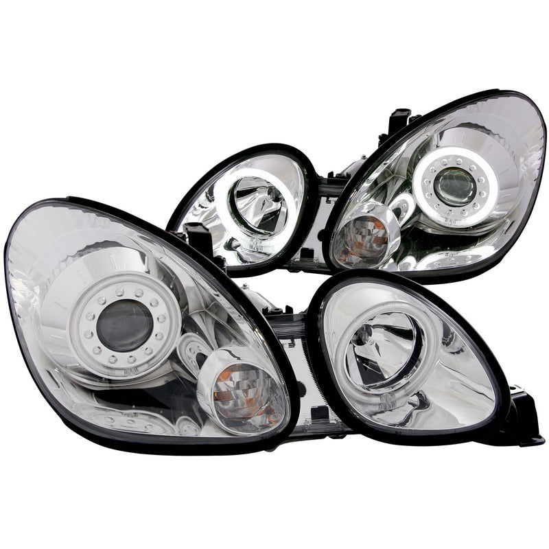 ANZO USA Projector Headlight Set w/Halo