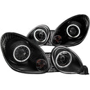 ANZO USA Projector Headlight Set w/Halo