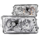 ANZO USA Crystal Headlight Set