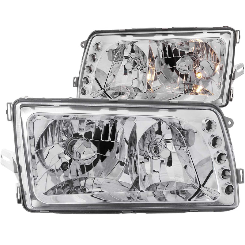 ANZO USA Crystal Headlight Set