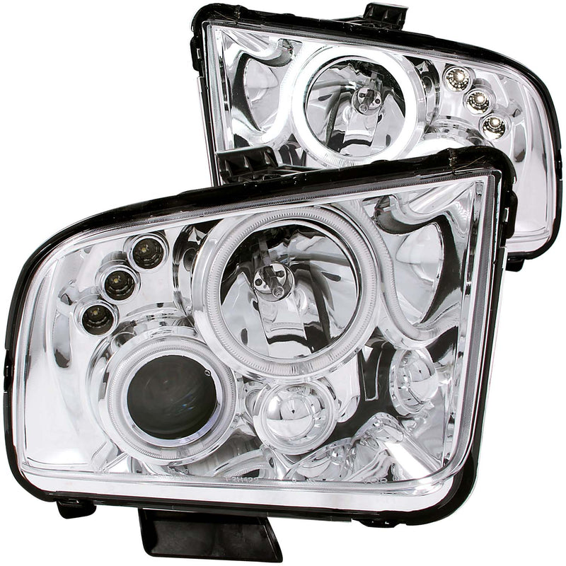ANZO USA Projector Headlight Set w/Halo