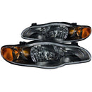 ANZO USA Crystal Headlight Set