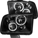 ANZO USA Projector Headlight Set w/Halo