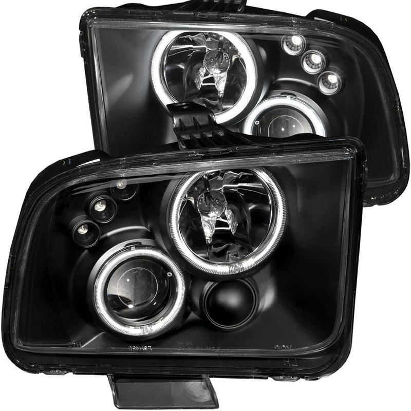 ANZO USA Projector Headlight Set w/Halo