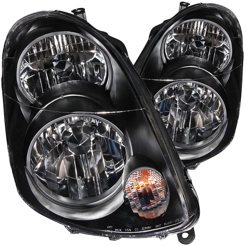 ANZO USA Crystal Headlight Set