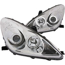 ANZO USA Projector Headlight Set w/Halo