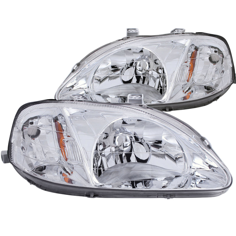 ANZO USA Crystal Headlight Set
