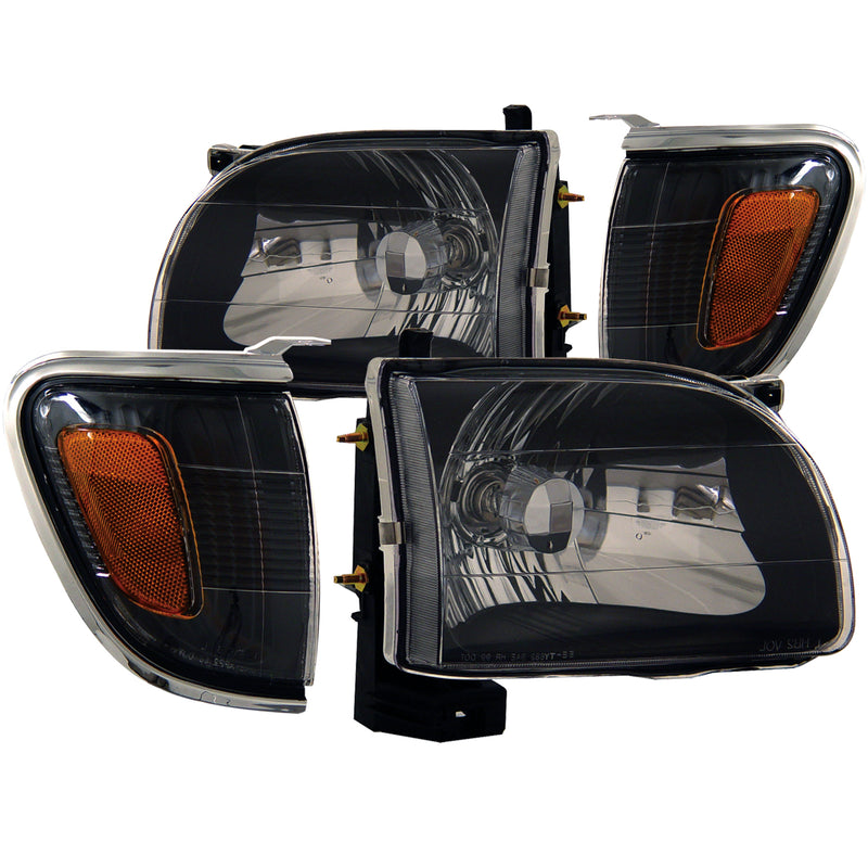 ANZO USA Crystal Headlight Set