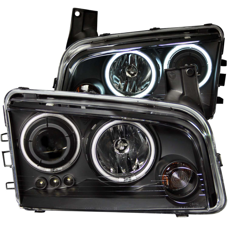 ANZO USA Projector Headlight Set w/Halo
