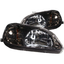 ANZO USA Crystal Headlight Set