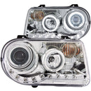 ANZO USA Projector Headlight Set w/Halo