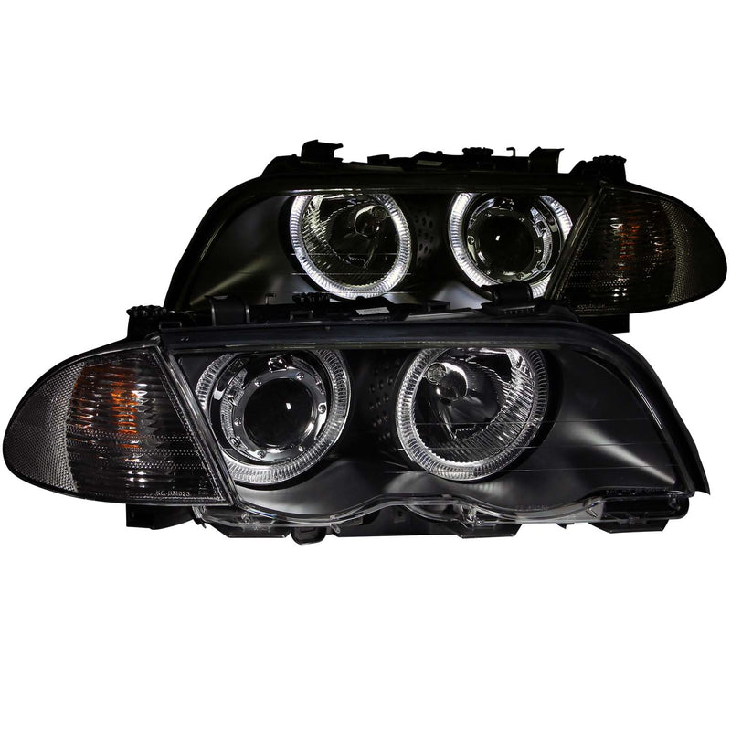 ANZO USA Projector Headlight Set w/Halo