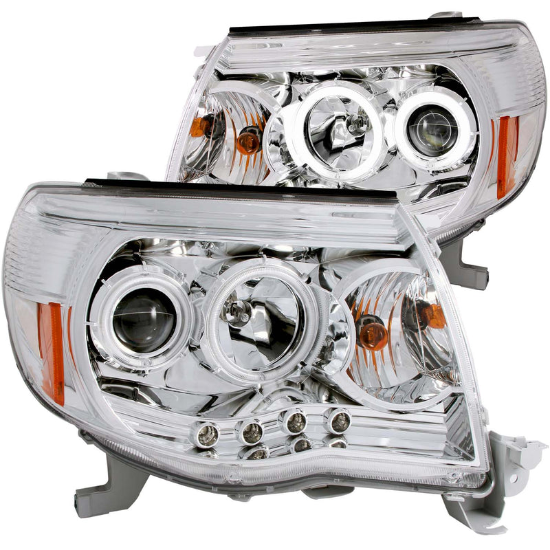 ANZO USA Projector Headlight Set w/Halo