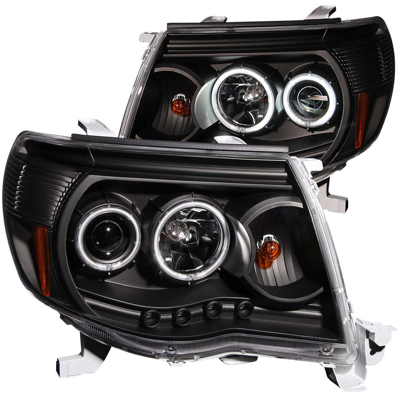 ANZO USA Projector Headlight Set w/Halo