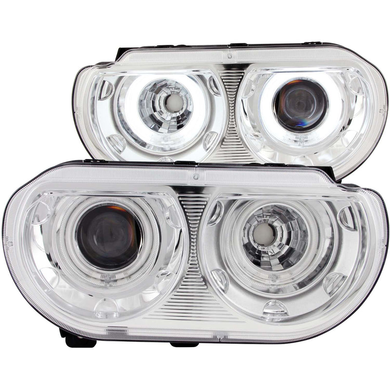 ANZO USA Projector Headlight Set w/Halo