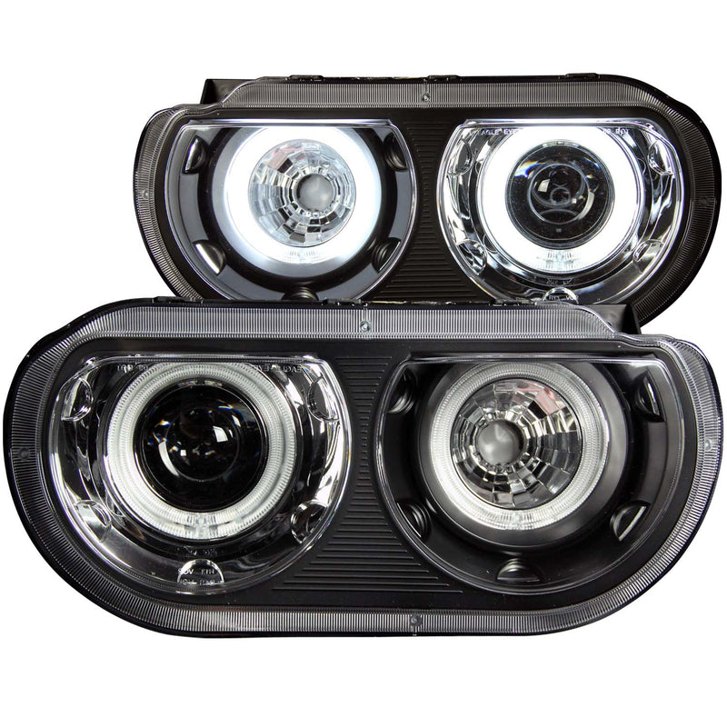 ANZO USA Projector Headlight Set w/Halo