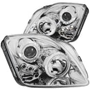ANZO USA Projector Headlight Set w/Halo