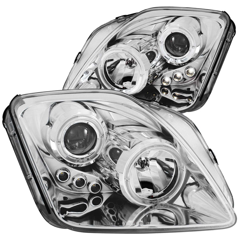 ANZO USA Projector Headlight Set w/Halo