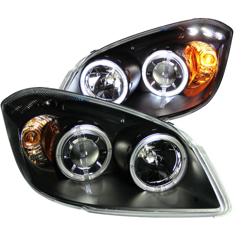 ANZO USA Projector Headlight Set w/Halo
