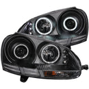 ANZO USA Projector Headlight Set w/Halo