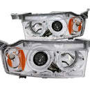 ANZO USA Projector Headlight Set w/Halo