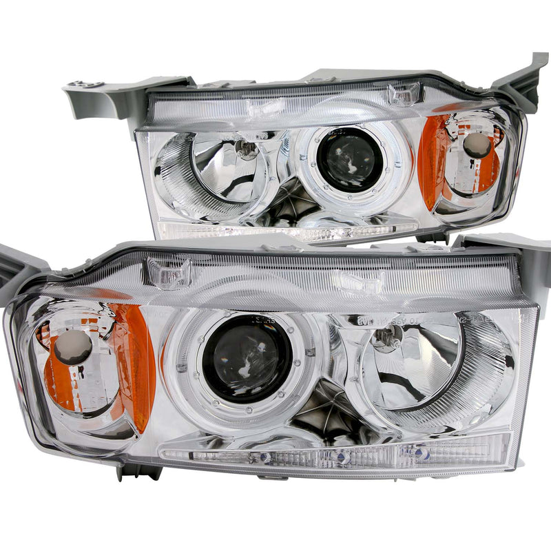 ANZO USA Projector Headlight Set w/Halo