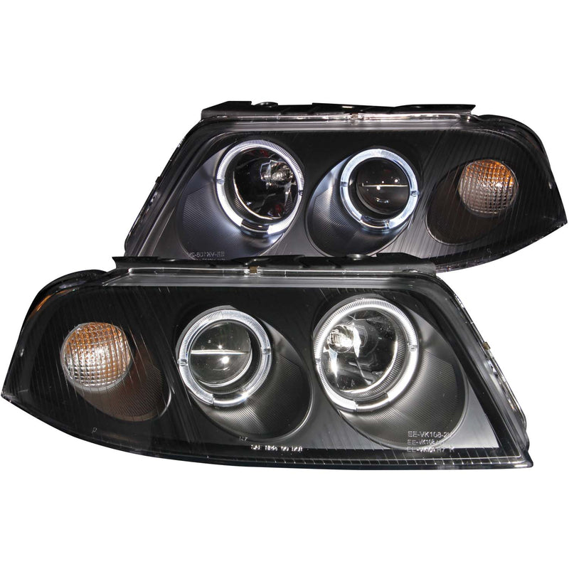 ANZO USA Projector Headlight Set w/Halo