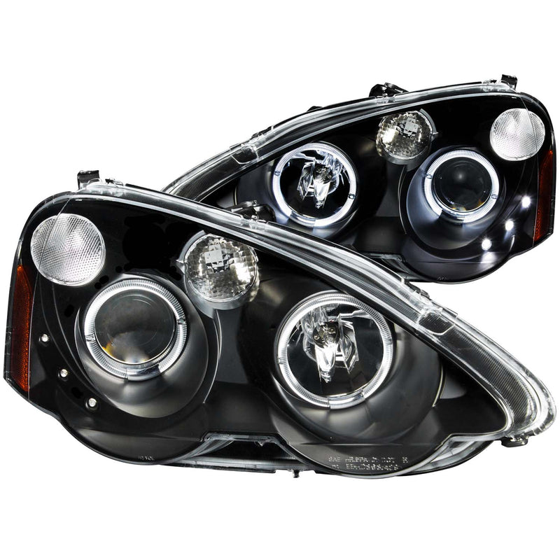 ANZO USA Projector Headlight Set w/Halo