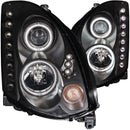 ANZO USA Projector Headlight Set w/Halo
