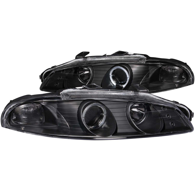 ANZO USA Projector Headlight Set w/Halo