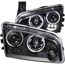 ANZO USA Projector Headlight Set w/Halo