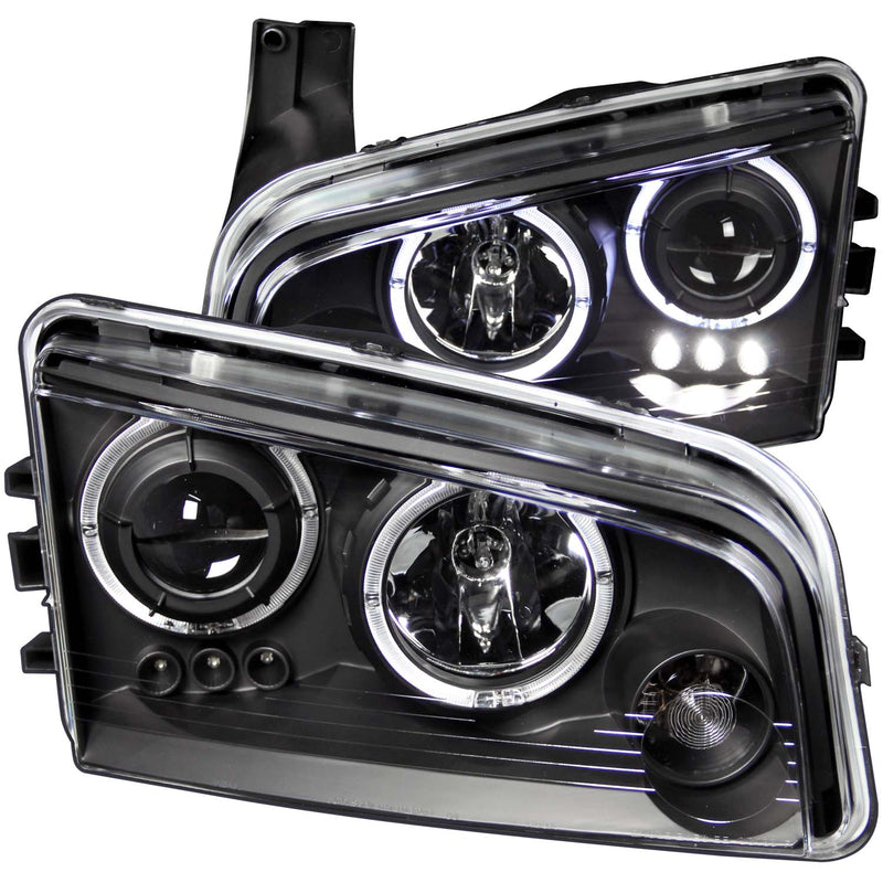 ANZO USA Projector Headlight Set w/Halo