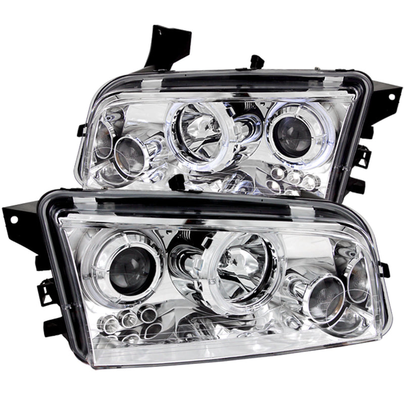 ANZO USA Projector Headlight Set w/Halo