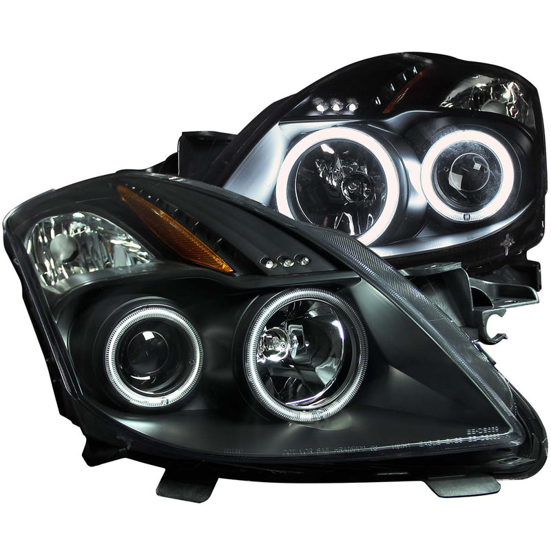 ANZO USA Projector Headlight Set w/Halo