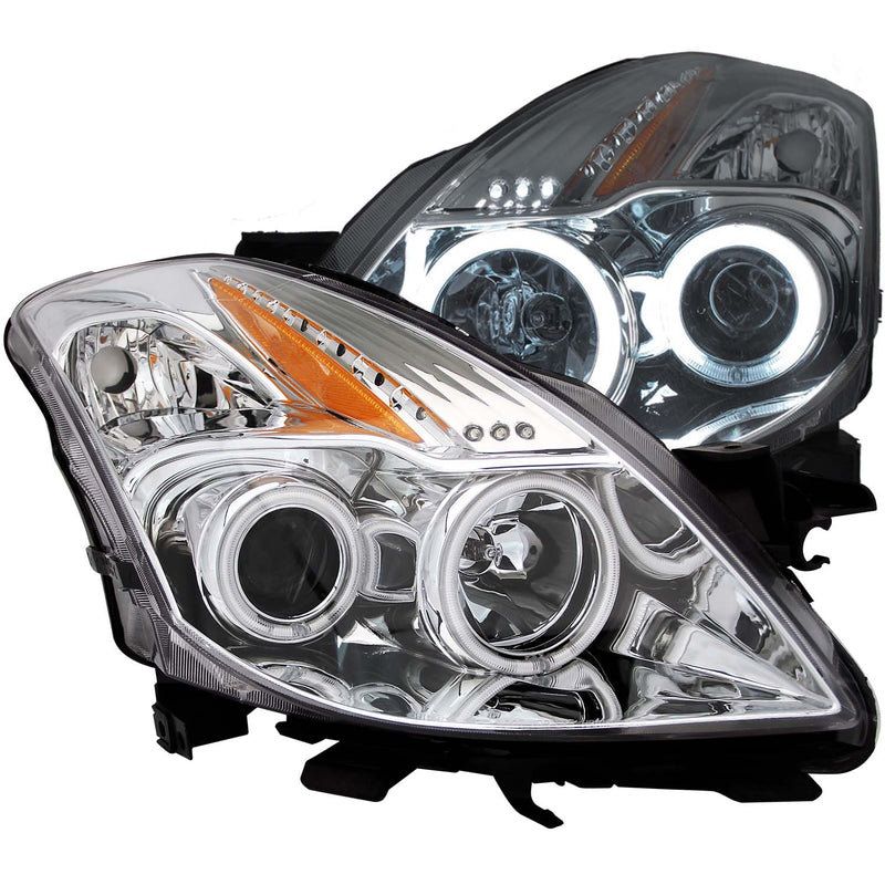 ANZO USA Projector Headlight Set w/Halo